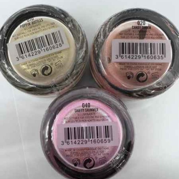 3 Rimmel London Jelly highlighter Candy Queen, Popping Bottles, Shifty Shimmer - Picture 2 of 13